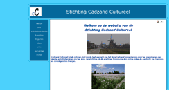 Desktop Screenshot of cadzandcultureel.nl